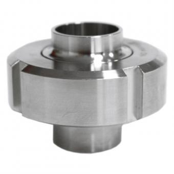 DIN DN 40 Санитарен холендер за заварка, S.S. 304